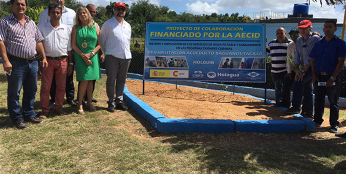 Inauguración de planta en Cuba